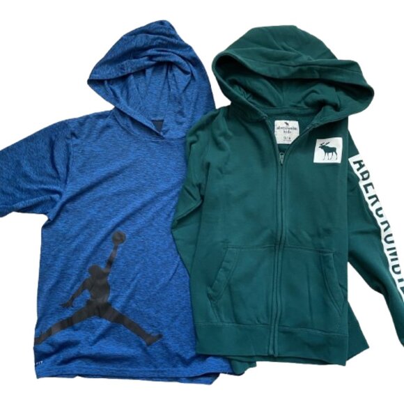 multiple Other - 2 Hoodies Dri-fit & Abercrombie kids size 13-14